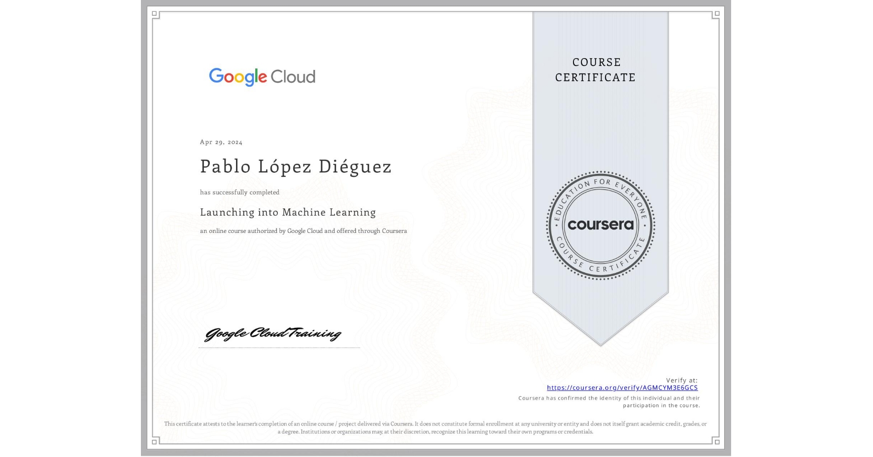 Launching into Machine Learning