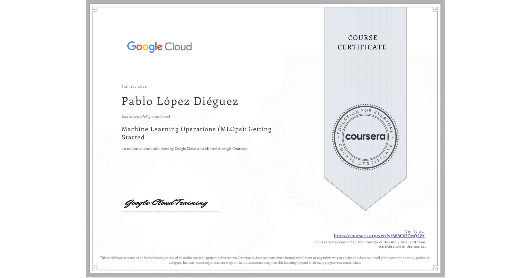 Machine Learning Operations (MLOps)