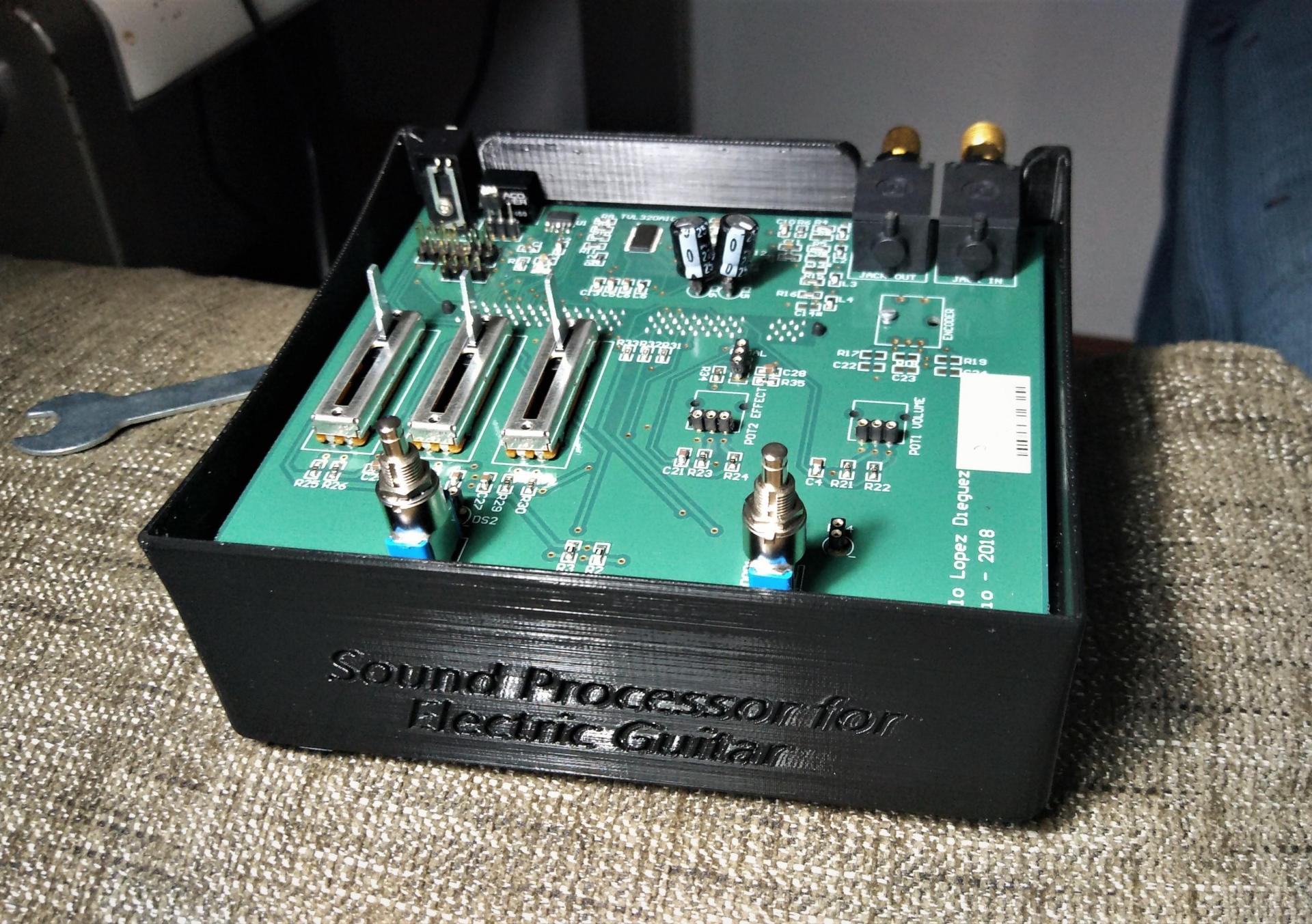 DSP PCB Hardware (top)
